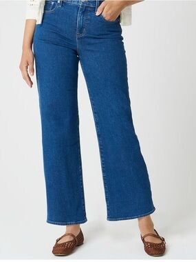 J Crew Dark Indigo Slim Wide jeans